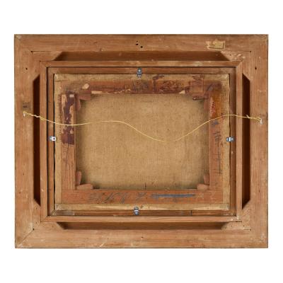 Paul Meyerheim Antique German Orientalist oil painting of an Egyptian temple by Meyerheim