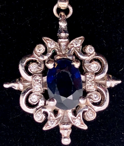 Paul Morelli 18 Karat Paul Morelli Pave Garden Gate Double Dangle Earring