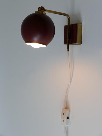 Paul Neuhaus Leuchten Lovely Mid Century Modern Sconce Poppy Capsule by Paul Neuhaus Germany 1950s