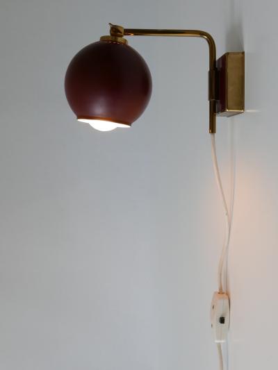 Paul Neuhaus Leuchten Lovely Mid Century Modern Sconce Poppy Capsule by Paul Neuhaus Germany 1950s
