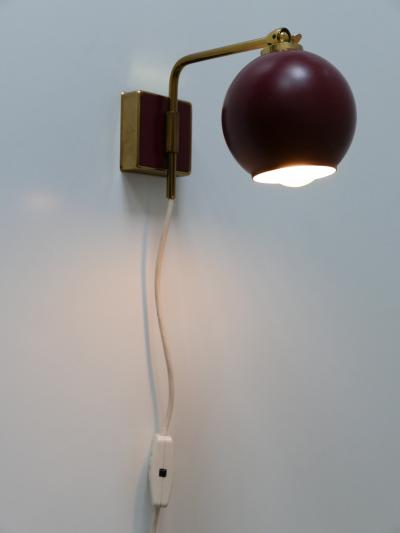 Paul Neuhaus Leuchten Lovely Mid Century Modern Sconce Poppy Capsule by Paul Neuhaus Germany 1950s