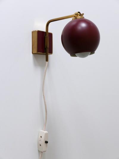 Paul Neuhaus Leuchten Lovely Mid Century Modern Sconce Poppy Capsule by Paul Neuhaus Germany 1950s