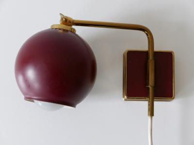 Paul Neuhaus Leuchten Lovely Mid Century Modern Sconce Poppy Capsule by Paul Neuhaus Germany 1950s