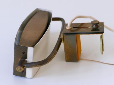 Paul Neuhaus Leuchten Set of Two Elegant Mid Century Bed Clamp Sconces by Paul Neuhaus Germany 1950s