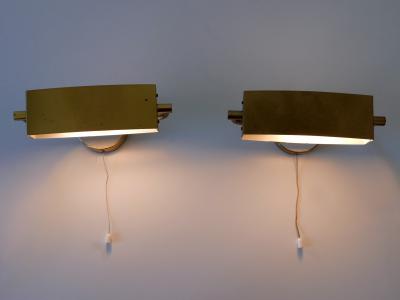 Paul Neuhaus Leuchten Set of Two Elegant Mid Century Modern Sconces by Paul Neuhaus Germany 1950s