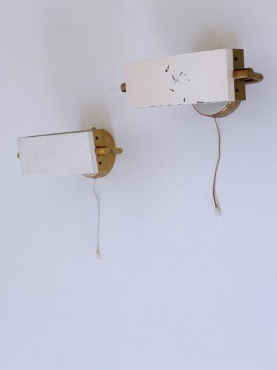 Paul Neuhaus Leuchten Set of Two Elegant Mid Century Modern Sconces by Paul Neuhaus Germany 1950s