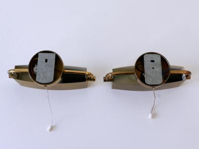Paul Neuhaus Leuchten Set of Two Elegant Mid Century Modern Sconces by Paul Neuhaus Germany 1950s