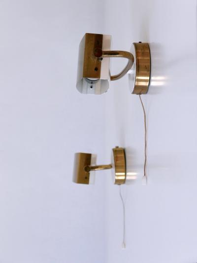 Paul Neuhaus Leuchten Set of Two Elegant Mid Century Modern Sconces by Paul Neuhaus Germany 1950s