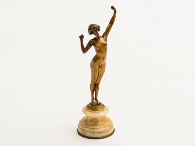 Paul Philippe Elegant bronze The Awakening by Paul Philippe