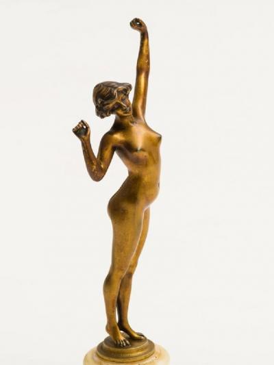 Paul Philippe Elegant bronze The Awakening by Paul Philippe