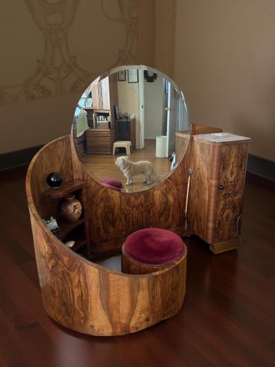 Paul Poiret Art Deco Glamour Vanity Table A Masterpiece of Modern Art Deco Design