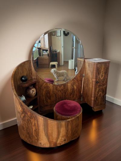 Paul Poiret Art Deco Glamour Vanity Table A Masterpiece of Modern Art Deco Design