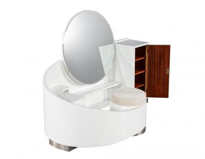 Paul Poiret Curved Art Deco Modern Vanity Set By Paul Poiret