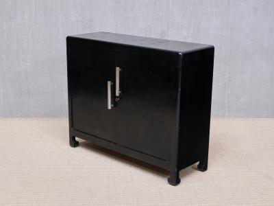 Paul Poiret Paul Poiret Attributed Cabinet in Lacquered Wood Atelier Martine France 1920s