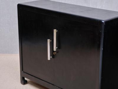 Paul Poiret Paul Poiret Attributed Cabinet in Lacquered Wood Atelier Martine France 1920s