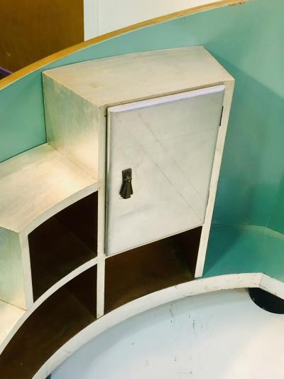 Paul Poiret RARE MODERNIST ART DECO VANITY BY PAUL POIRET