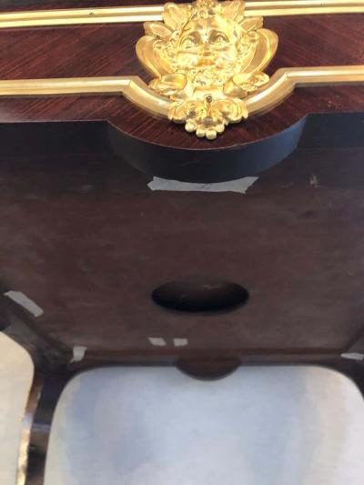 Paul Sormani 19th Century French Ormolu Folding Card Envelope Table Signed P Sormani