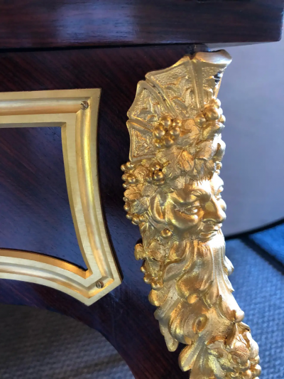Paul Sormani 19th Century French Ormolu Folding Card Envelope Table Signed P Sormani