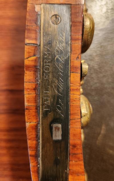 Paul Sormani Louis XV Parquetry Vanity Table by Paul Seormani