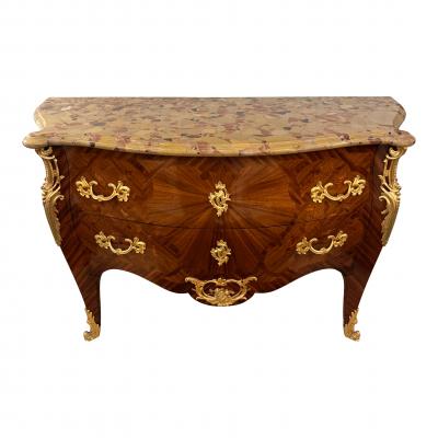Paul Sormani Louis XV Style Chest Comode France 1885 