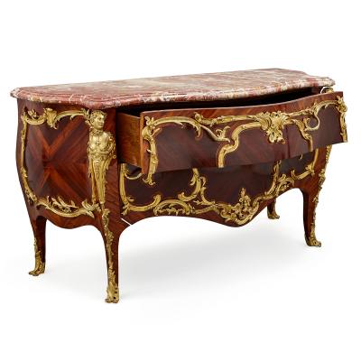 Paul Sormani Second Empire period ormolu mounted commode by Sormani