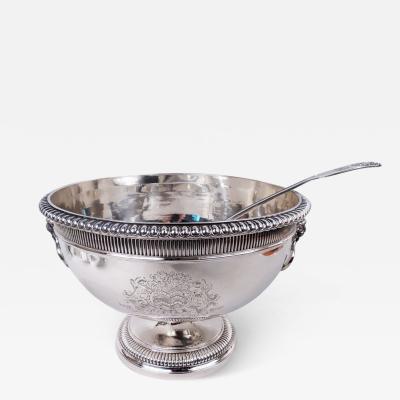 Paul Storr Paul Storr English Georgian Neoclassical Punchbowl Ladle