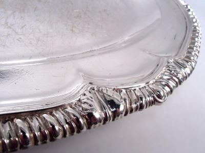 Paul Storr Paul Storr English Georgian Order of the Garter Tray 1810