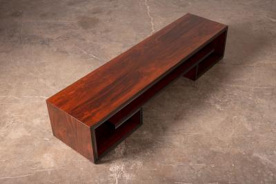 Paul T Frankl Paul Frankl Brazilian Rosewood Coffee Table Model 5003 for Johnson Furniture 50s