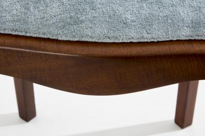 Paul T Frankl Paul T Frankl pair of side chairs curly walnut mohair velvet 1933