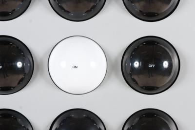 Paul Talman PAUL TALMAN PAIR OF ON OFF WALL LAMPS