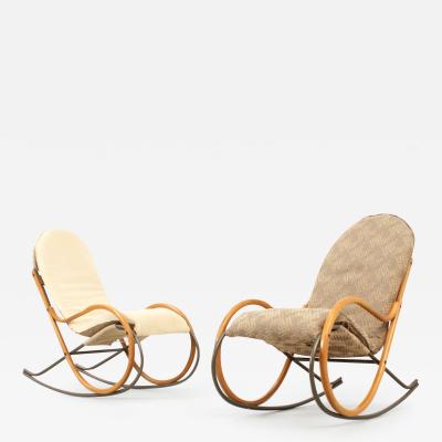 Paul Tuttle Nonna Rocking Chair by Paul Tuttle for Str ssle Switzerland 1972