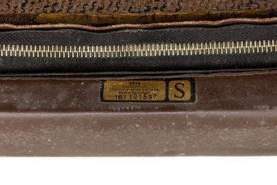 Paul Tuttle Paul Tuttle for Strassel Zeta Brown Cantilever Chrome Spring Lounge Chair