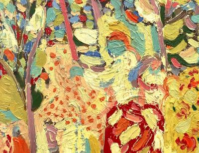 Paul Wadsworth Picking Roses