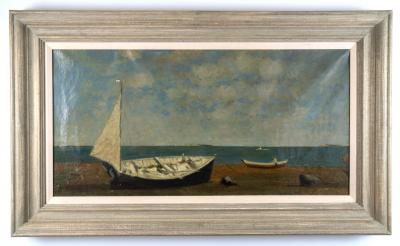 Paul Wescott Seascape by Paul Wescott c 1950s