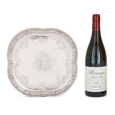 Paul de Lamerie 18th century silver salver by Paul de Lamerie