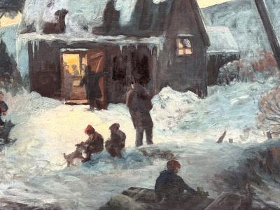Pauline Elizabeth Law Cozy Snowy Winter Fun 