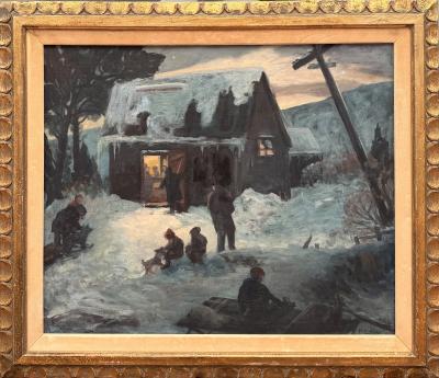 Pauline Elizabeth Law Cozy Snowy Winter Fun 