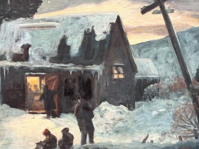 Pauline Elizabeth Law Cozy Snowy Winter Fun 