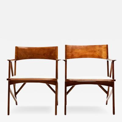 Paulo Alves Modern Armchairs in Hardwood Velvet by Paulo Alves Lu s Suzuki 2009 Brazil