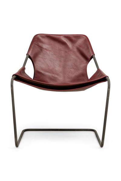 Paulo Mendes da Rocha for Objekto Brazilian Contemporary Paulistano Cognac Leath
