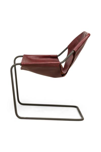 Paulo Mendes da Rocha for Objekto Brazilian Contemporary Paulistano Cognac Leath