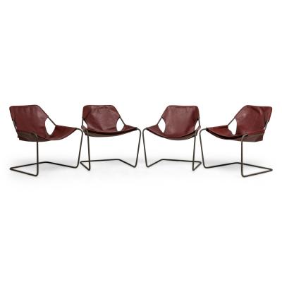 Paulo Mendes da Rocha for Objekto Brazilian Contemporary Paulistano Cognac Leath