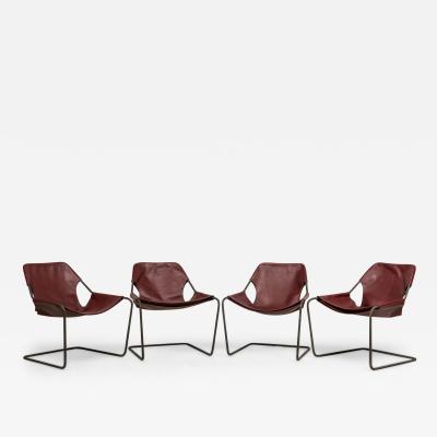 Paulo Mendes da Rocha for Objekto Brazilian Contemporary Paulistano Cognac Leath