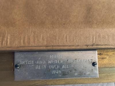 Pearl L Mrs G E Worthington Hill Blond and Blue Eyed Ballerina in Tutu against Chinese Screen