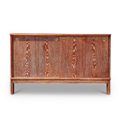 Peder Moos Custom Early Modernist Sideboard in Limed Oak by Peder Moos