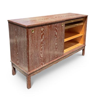 Peder Moos Custom Early Modernist Sideboard in Limed Oak by Peder Moos