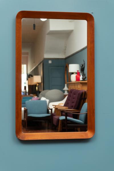 Pedersen Hansen Pedersen Hansen Teak Wall Mirror