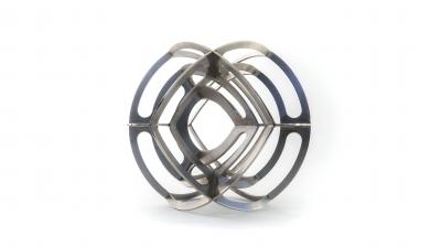 Pedro Cerisola HIDRA rhombic dodecahedron sculpture