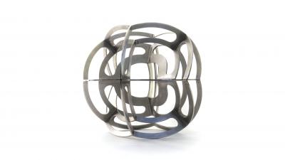 Pedro Cerisola HIDRA rhombic dodecahedron sculpture