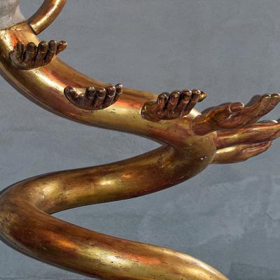 Pedro Friedeberg 68 inches Early Sculpture By Pedro Friedeberg 1960s